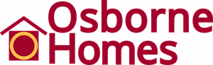 Osborne Homes logo in red