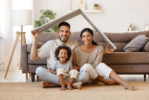 family excited to sell house