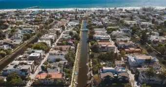 Los Angeles view from above
