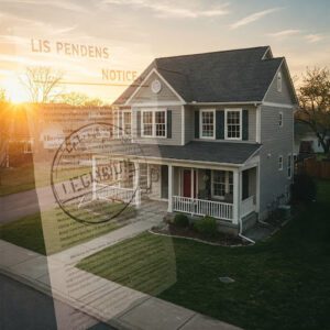 legal notice home sale