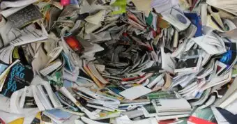 Books swirling into a chaotic vortex, symbolizing hoarder house overwhelm.