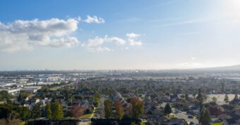 aerial view of Carson California